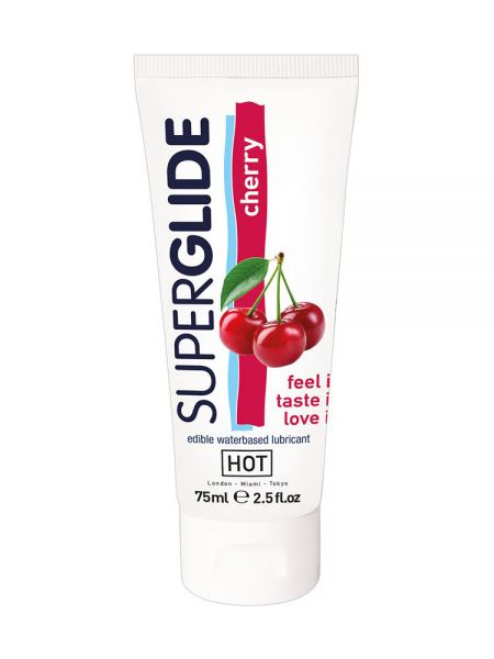 Gleitgel: HOT Super Glide Cherry (75 ml)