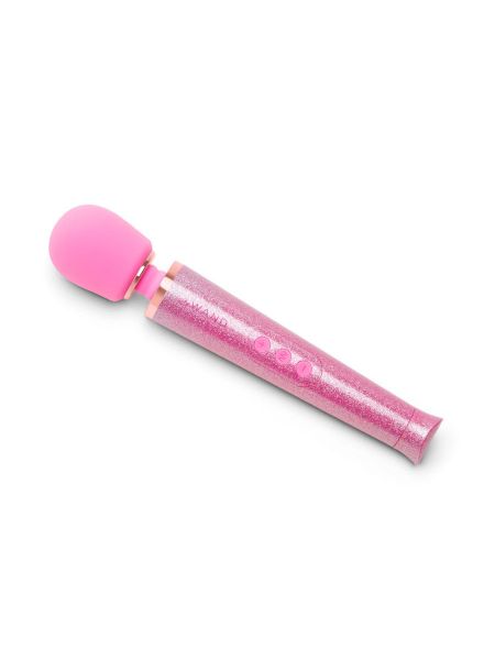 Le Wand All That Glimmers Petite: Wandvibrator Set, pink