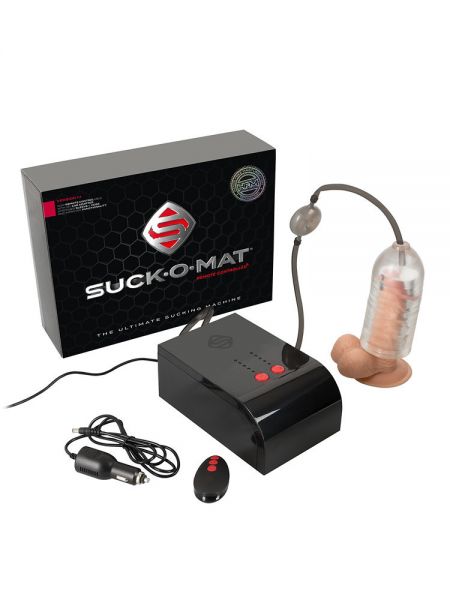 Suck-O-Mat Remote Controlled: Masturbator, schwarz