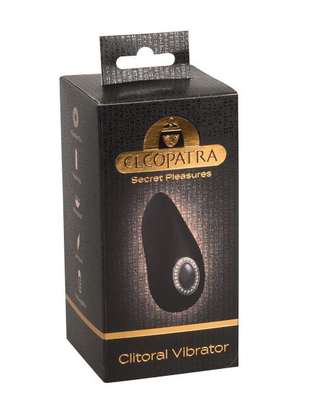 Cleopatra Clitoral Vibrator: Auflegevibrator, schwarz