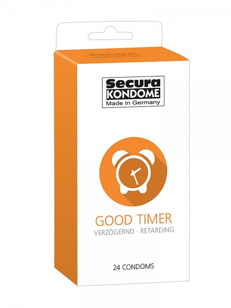 Secura Good Timer: Kondome, 24er Pack