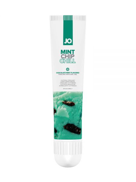 System JO Flavored Arousal Gel Mint Chip Chill: Klitoris-Stimulationsgel (10ml)