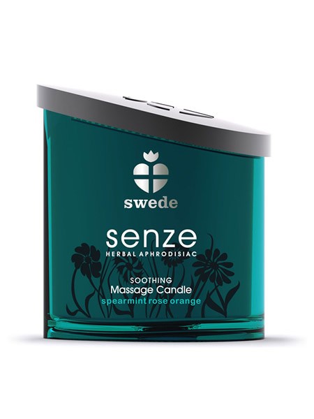 Massagekerze: Senze Soothing, Minze-Rose-Orange (150ml)