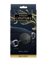 Bondage Couture Ball Gag: Ballknebel, blau