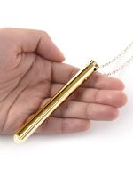 Le Wand Necklace Vibe: Vibrator-Halskette, gold