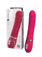 Vibe Couture Pleats: Vibrator mit Reizrillen, pink