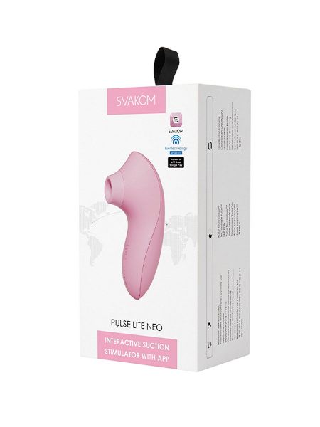 Svakom Pulse Lite Neo: Klitorisstimulator, blassrosa