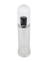 Mister Boner Automatic Pump: Penispumpe, weiß/transparent
