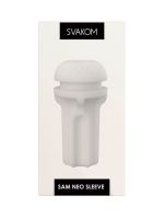Svakom Sam Neo: Sleeve für Masturbator, weiß