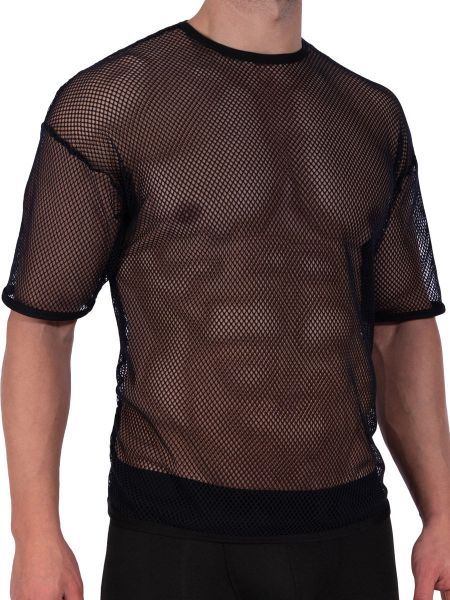 MANSTORE M2321: Oversize T-Shirt, schwarz