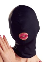 Bad Kitty Kopfmaske mit Mundöffnung, schwarz