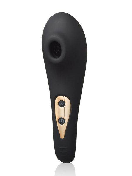 Inty Toys Pivot Vibrator & Suction: Klitorissauger, schwarz
