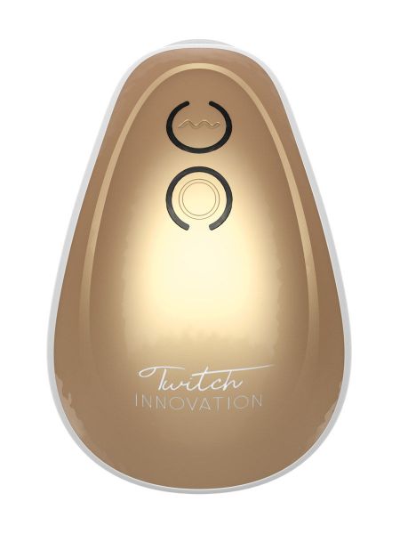 Twitch Innovation Hands-free Suction: Klitorisstimulator, gold