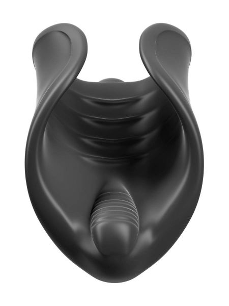PDX Elite Vibrating Silicone Stimulator: Masturbator, schwarz