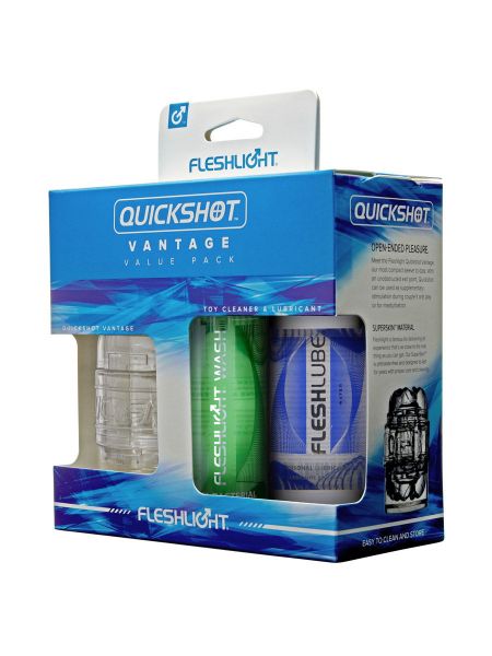 Fleshlight Quickshot Vantage Value Pack: Masturbator-Set