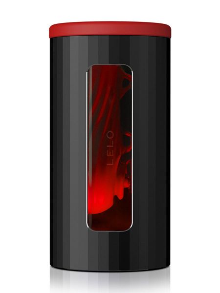 Lelo F1S V2: Interaktiver Masturbator, schwarz/rot
