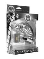 Master Series Asylum 6 Ring Chasity Cage: Edelstahl-Peniskäfig