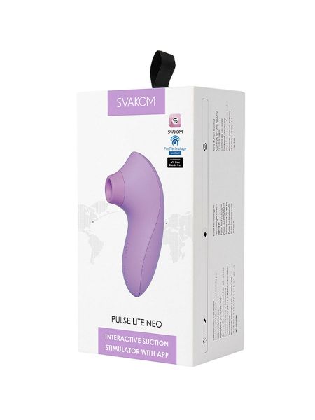 Svakom Pulse Lite Neo: Klitorisstimulator, flieder