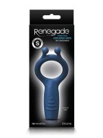 Renegade Explorer Ring: Vibro-Penisring, blau