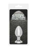 Steel Power Tools Jewel Buttplug Small: Edelstahl-Analplug