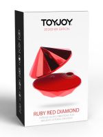 Ruby Red Diamond: Klitoris-Stimulator, rot
