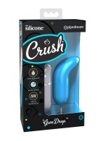 Crush Gum Drop: G-Punkt Vibrator mit Fernbedienung, blau