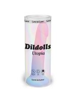 Love to Love Dildolls Utopia: Dildo, transparent pink bis blau