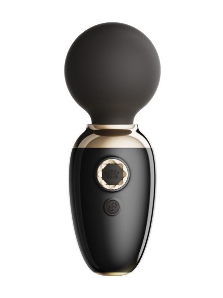 Zalo Ava: Smart Mini Wand Vibrator mit Wärmefunktion, schwarz