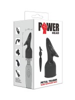 Power Wand Petal Teaser: Vibratoraufsatz, schwarz