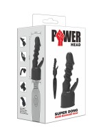 Power Wand Super Dong: Vibratoraufsatz, schwarz