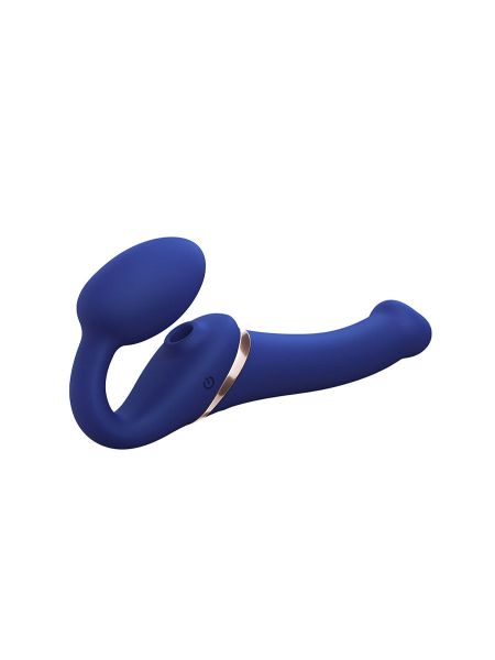 Strap-On-Me Multi Orgasm: Strapless Vibrator, blau