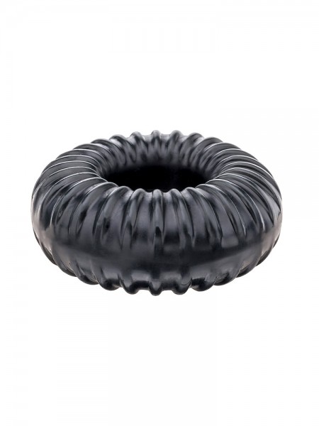 Perfect Fit Ribbed Ring: Penisring, schwarz