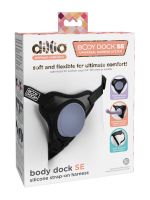Dillio Platinum Body Dock SE: Strap-On Harness, schwarz