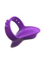 Pleasure at your fingertips: Klitoris-Vibrator, lila
