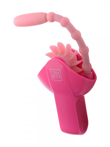 LoveBotz Robo Lick: Zungenvibrator, pink