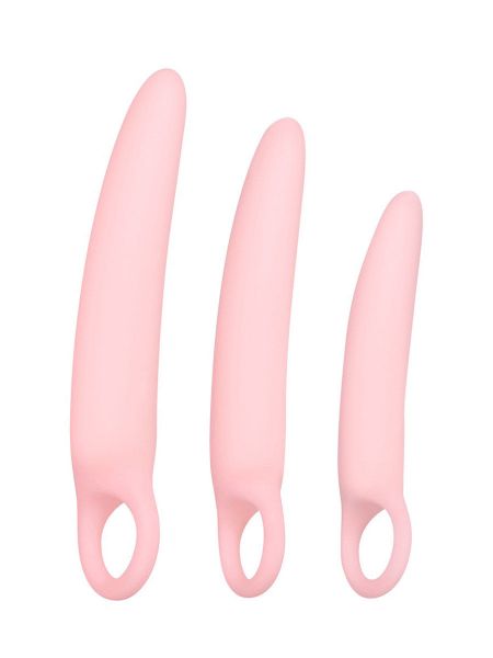 Sweet Smile Vaginal Trainers: 3er Set Fingerdildos, rosa