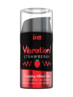 intt Liquid Vibration Strawberry: Intimgel (15ml)