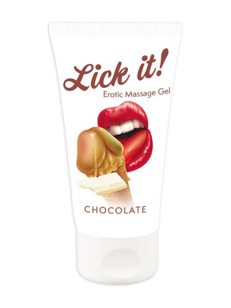 Gleitgel: Lick it mit Schokoladengeschmack (50ml)