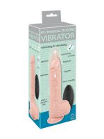Medical Silicone RC Thrusting Vibrator: Vibrator, hautfarben