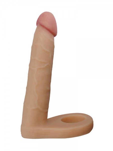 LOVE TOY The Ultra Soft Double 6,25'': Strap-On, haut