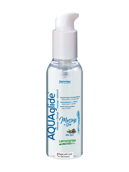 AQUAglide Spa 2in1: Massage + Gleitgel Lemongrass (200ml)