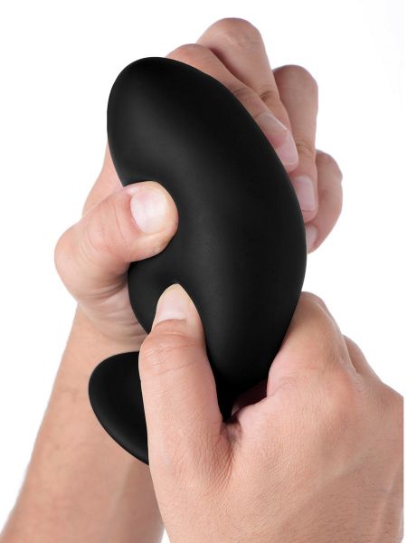 Squeeze-It Squeezable: Anal-Plug, schwarz