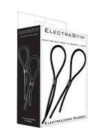 ElectraStim ElectraLoops Rubber: Elektro-Penisschlaufen, schwarz
