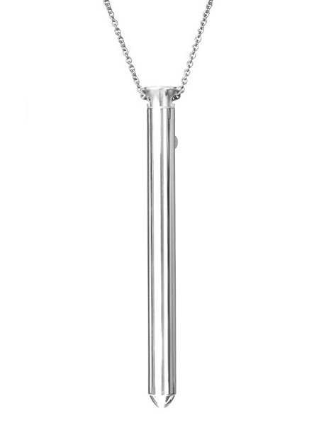 Crave Vesper Vibrator Necklace: Vibrator-Halskette, silber