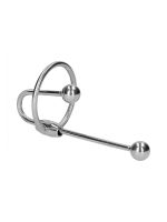 Ouch! Stainless Steel Plug with Ring #10: Edelstahl-Penisplug