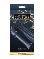 Bondage Couture Flogger: Peitsche, blau