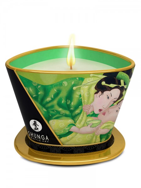 Shunga Massagekerze: Green Tea (170ml)