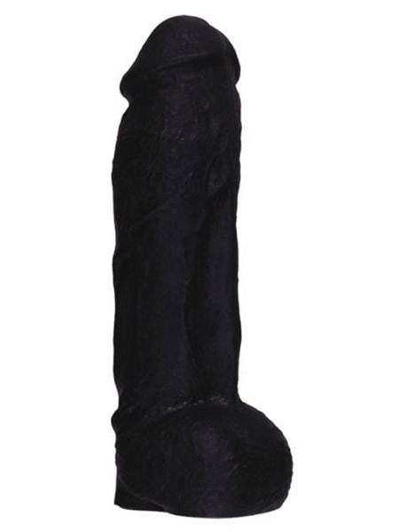Dong With Balls My Lord 8,5&amp;quot;: Dildo, schwarz