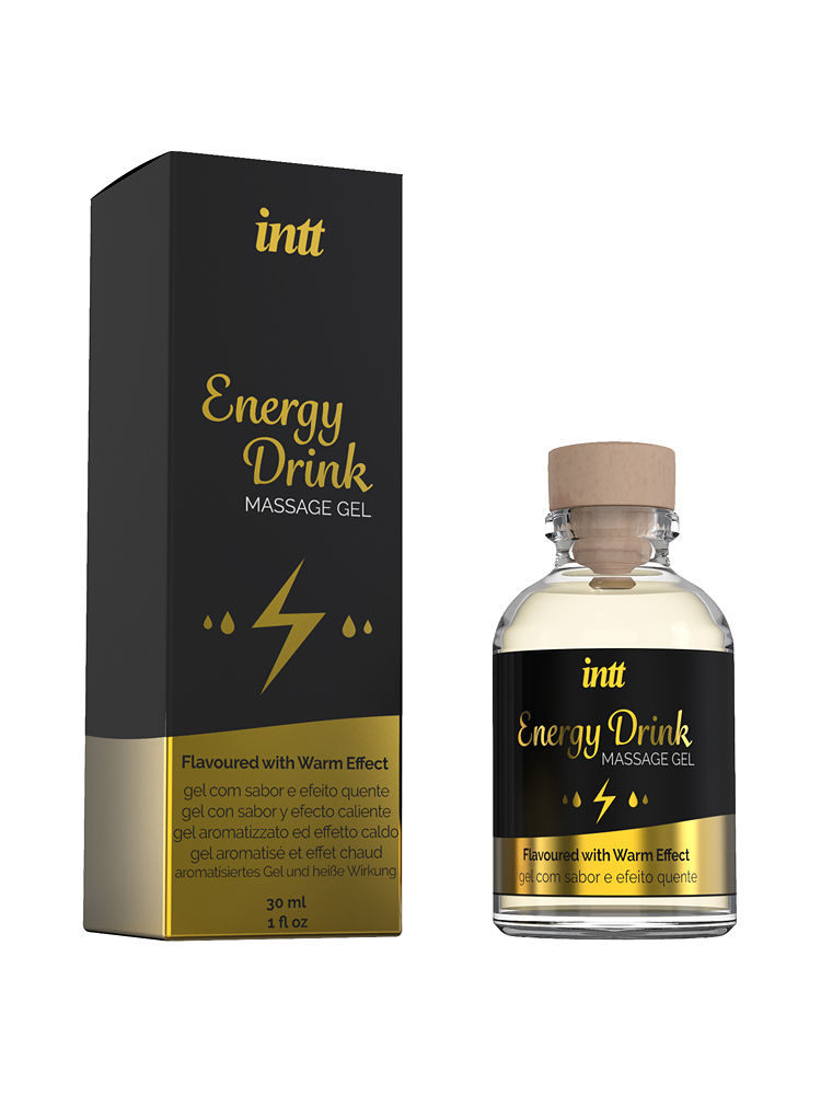 intt Massage Gel Energy Drink: Massagegel (30 ml) | Erotikshop SinEros:  Dessous & Sextoys