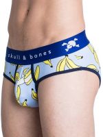 Skull & Bones Banana: Brief, hellblau